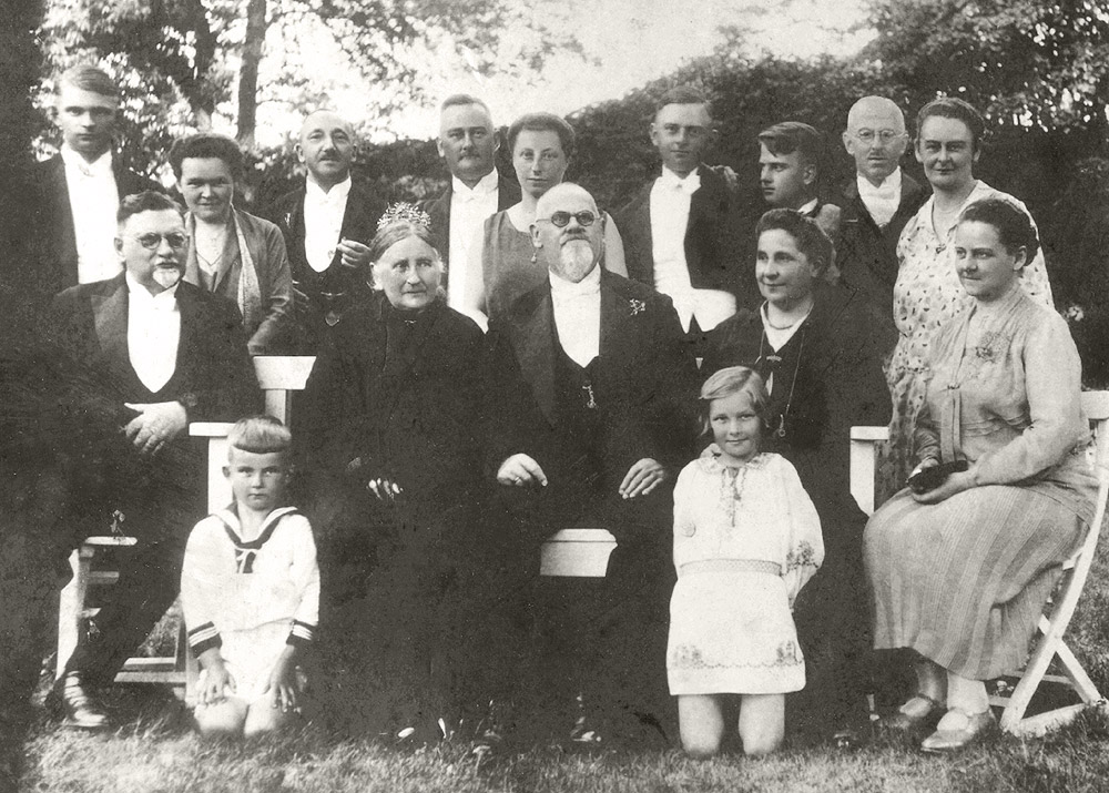 zurück/schließen Familie Witte Goldene Hochzeit 1930