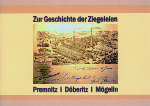 Geschichte der Ziegeleien Premnitz Döberitz Mögelin Cover