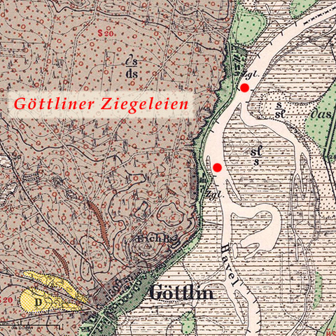 Karte Ziegelei SITTIG in Gttlin gegr. 1820