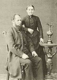 Ziegeleibesitzer Andreas Herms mit Ehefrau Karoline Bhne