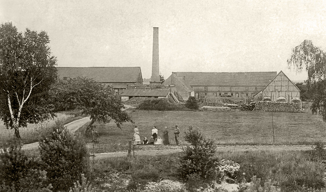 Ziegelei Hermshof um 1902 bei Bhne Vergrerung