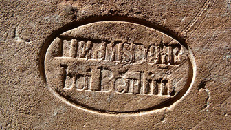 Ziegelstempel Hermsdorf bei Berlin um 1852-1875