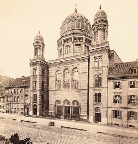 Hermsdorfer Ziegel Neue Synagoge Oranienstrasse Eduard Knoblauch 1859 bis 1861