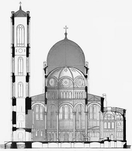 Hermsdorfer Ziegel Markus-Kirche Gustav Runge 1848 bis 1855