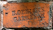 Berlin Lehrter Strasse Ziegelstempel E. OENICKE RATHENOW Btzer